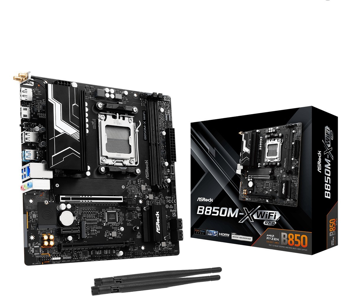 Asrock B850M-X WIFI R2.0 AMD B850 Socket AM5 Micro ATX - Image 5