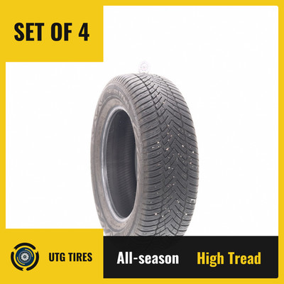 Set of (4) Used 225/65R17 Nokian Encompass AW02 106H - 10-10.5/32