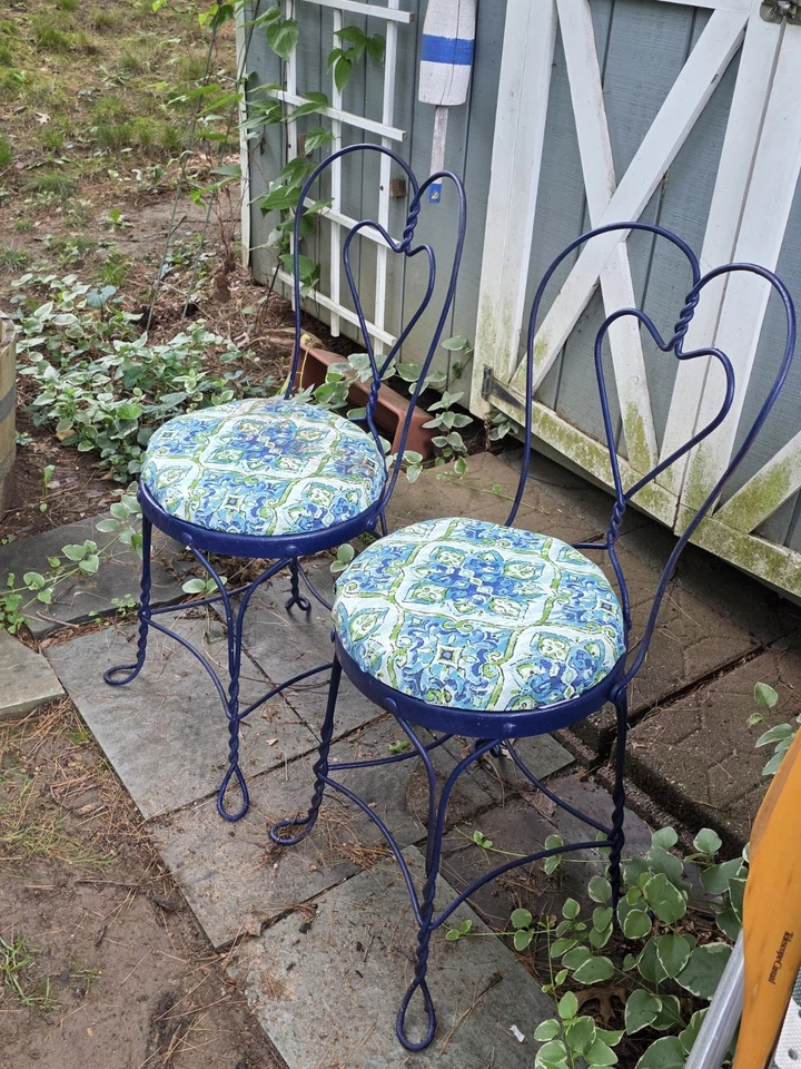 Sillas de heladería vintage Foto 3 de 4