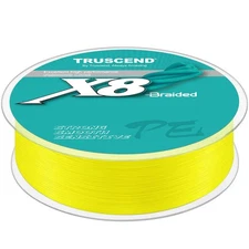 X8 Braided Fishing Line, Upgraded Spin Braid Fishing Line, Smooth and Ultra T...