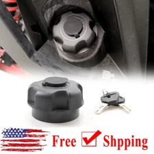1PCS UTV Black Anti-Theft Fuel Gas Tank Door Cover For Polaris RZR Pro 2020+ US