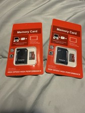 2-64GB Memory Cards High Speed High Performance Waterproof