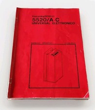 Linea Orologi Boselli Uso Manutenzione Marcatempo Universal Elettronico 5520 A/C