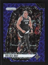 Chelsea Gray 2024 Panini Prizm WNBA Blue Velocity Prizms #84
