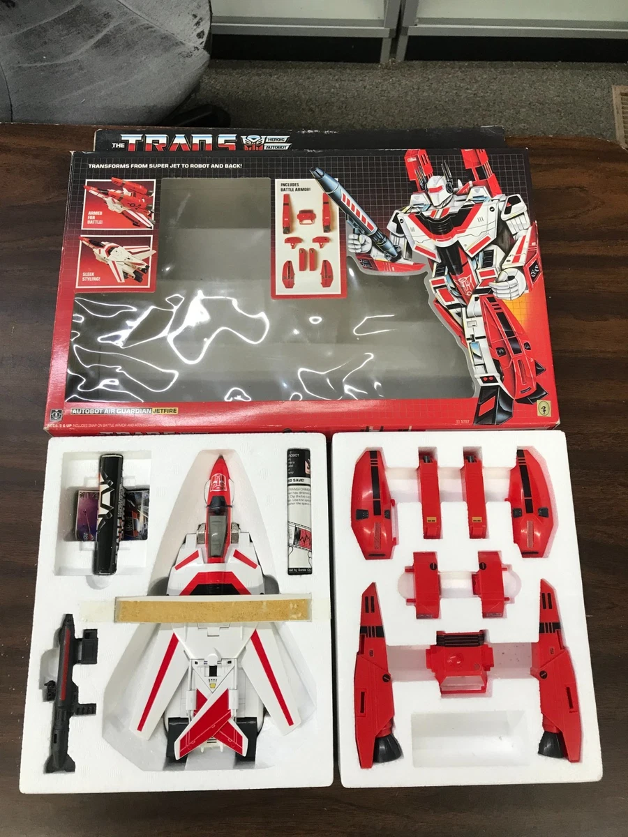 Jetfire Transformers & Robots Action Figure 1980-1989 Time Period