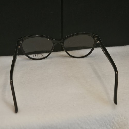 GUESS Eyeglasses Frames ~ GU2554 005 Black Grey Clear Cat Eye Full Rim - Picture 3 of 7