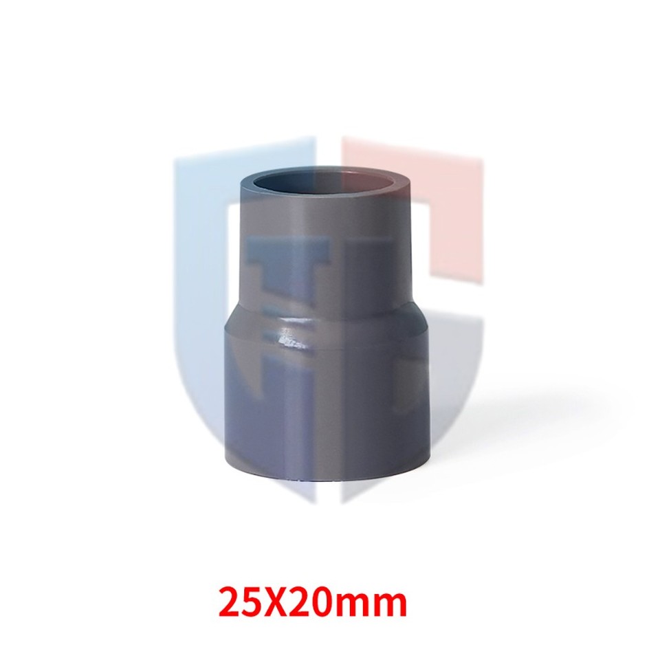 Grey PVC Reducing Pipe Fitting Concentric Reducer Connector Socket ...
