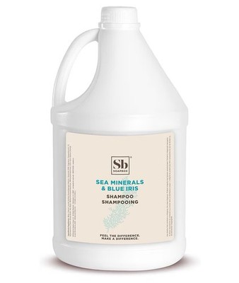 Gallon Shampoo Refill Sea Minerals & Blue Iris - Sulfate Free Vegan Color Safe