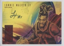 2018 Panini Court Kings Fresh Paint Ruby /99 Lonnie Walker IV #FP-LW4 Auto 1u6