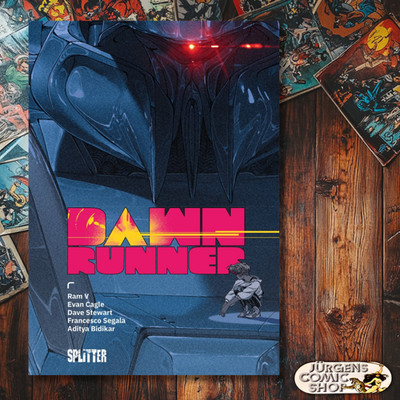 Dawnrunner   Splitter Verlag   Ram V & Evan Cagle   Mech Sci-Fi Action   NEU