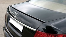 Suitable for Audi A6 S6 RS6 C6 4F Rear Boot Trunk Spoiler Lip Wing Sport Trim Li
