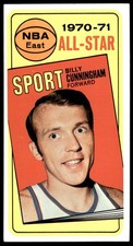 1970-71 Topps #108 BILLY CUNNINGHAM All-Star   EX-EX+  Short Print SP