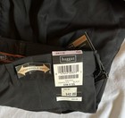 New Mens Black Haggar Expandable Waist Comfort Luxe Dress Pants, No Iron, 32X32 — photo 6