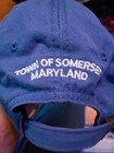 Farmer Hat Town of Somerset Maryland Blue Vintage Snapback Trucker Cap — photo 2