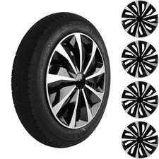 4pcs For Kia Soul 2010-2013 Snap-on 15 Hubcaps Steel Wheel Rim Covers Hub Caps