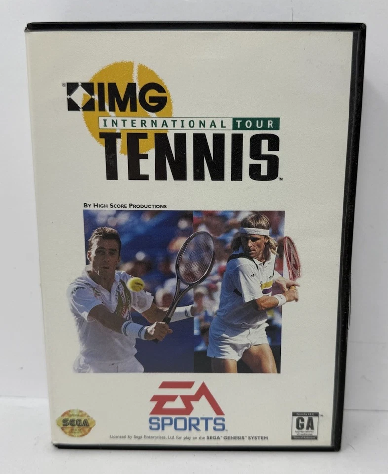 IMG International Tour Tennis (Sega Genesis, 1994) - Image 2 of 4