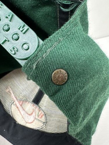 Vintage 90s Miami Hurricanes Nike Team Sports Football SnapBack Hat Cap Rare - Picture 5 of 9