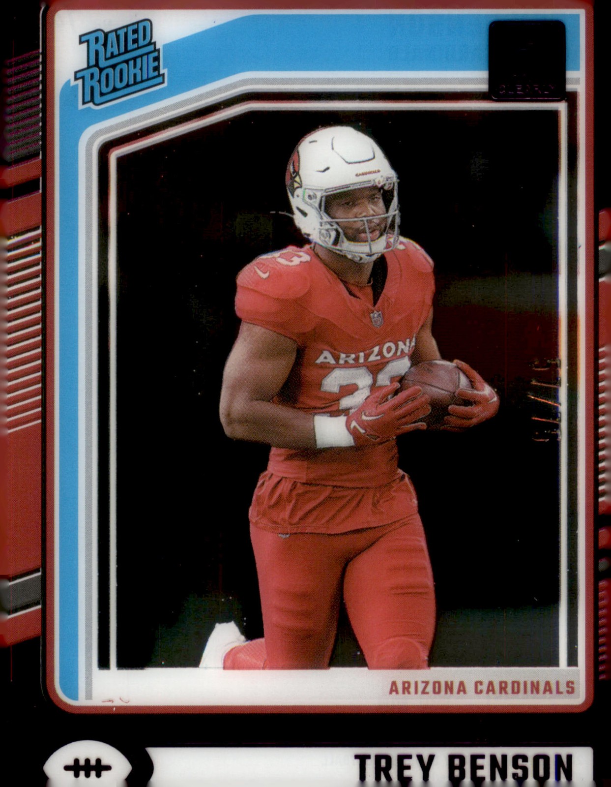 2024 Clearly Donruss #74 Trey Benson Purple #/75