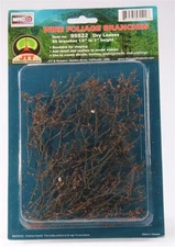 JTT Scenery Products 95522 1.5" - 3 " Height Dry Leaves Wire Foliage Branches