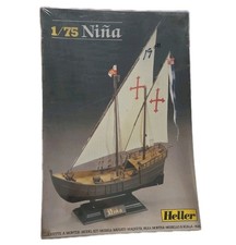 New Heller Spanish 1/75 Nina Ship Model Kit S...