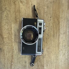 Yashica Electro 35 GS Silver 35mm Rangefinder Film Camera 45mm f/1.7 Lens