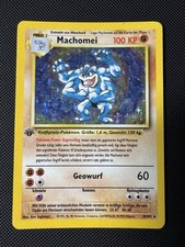 1° Edizione Holo: Machomei (Machamp) Set Base Tedesco 8/102 Carta Pokemon