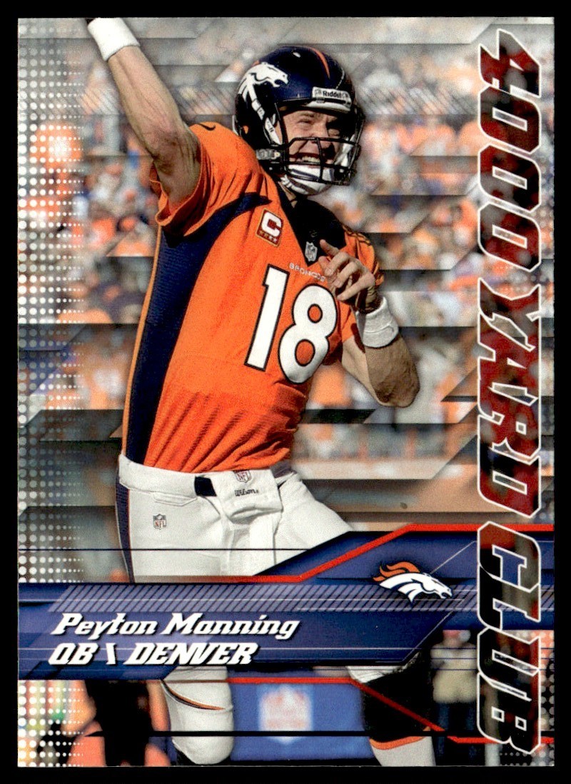 2014 Topps 4000 Yard Club Peyton Manning Denver Broncos #3