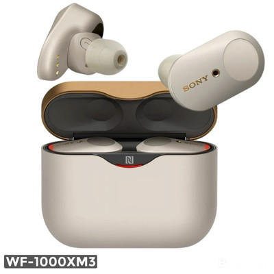 SONY WF-1000XM3 Wireless B.T 5,0 Earbuds Headphones NEW Sealed.(Platinum Silver)