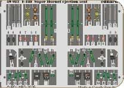 Eduard Accessories 49032 - 1:48 F-18E Super Hornet Ejection Seat for Hasegawa Ba
