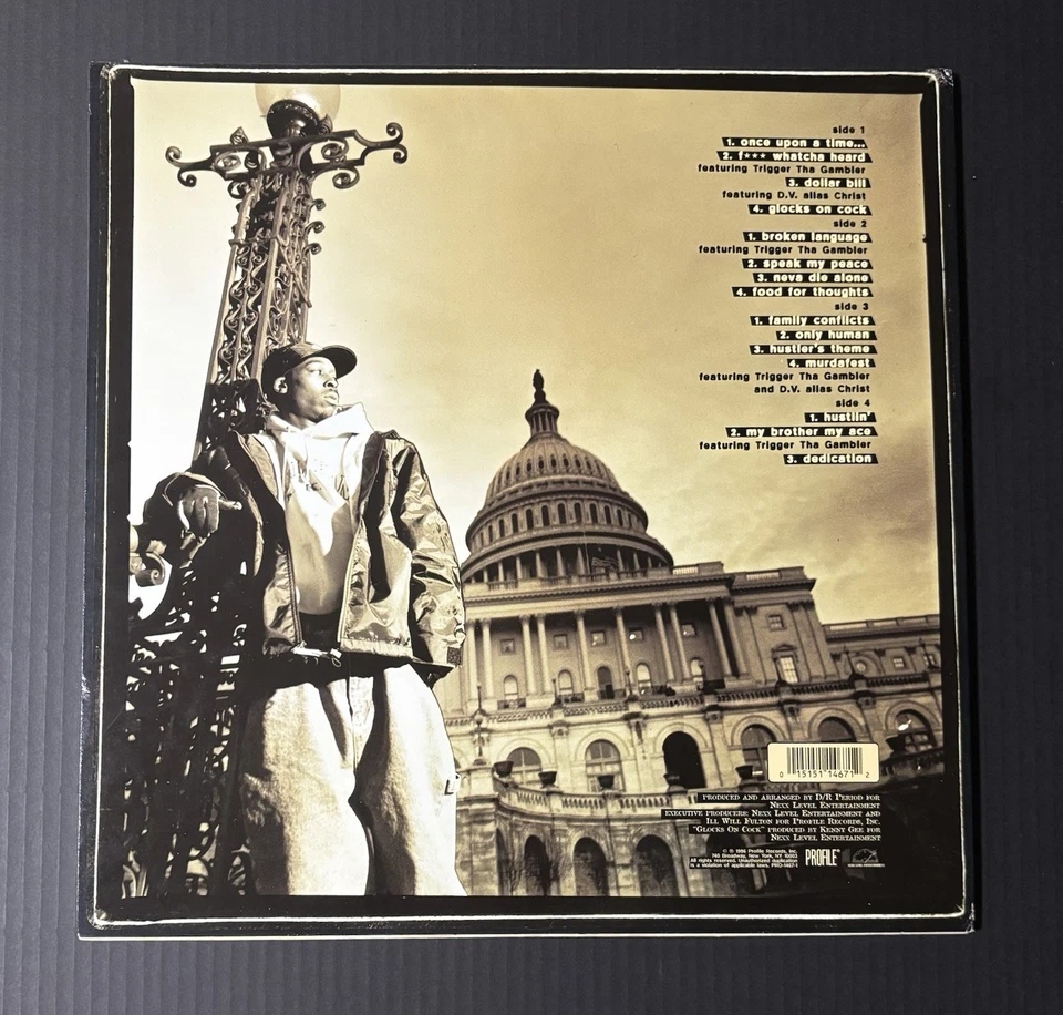Smoothe Da Hustler Once Upon A Time In America 1996 US Original Press 2LP Vinyl - Image 2 of 4
