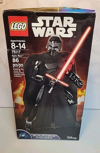 Retired Lego - Star Wars - Keylo Ren, Action Figure 75117 - New Damaged Box