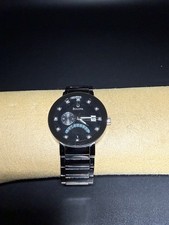 Bulova Mens Futuro Diamond Modern All Black S...
