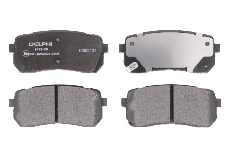 Plaquettes de frein DELPHI LP3178 silencieuses pour CX-30 2.0