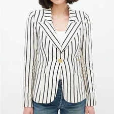 Smythe Striped Dutchess Blazer
