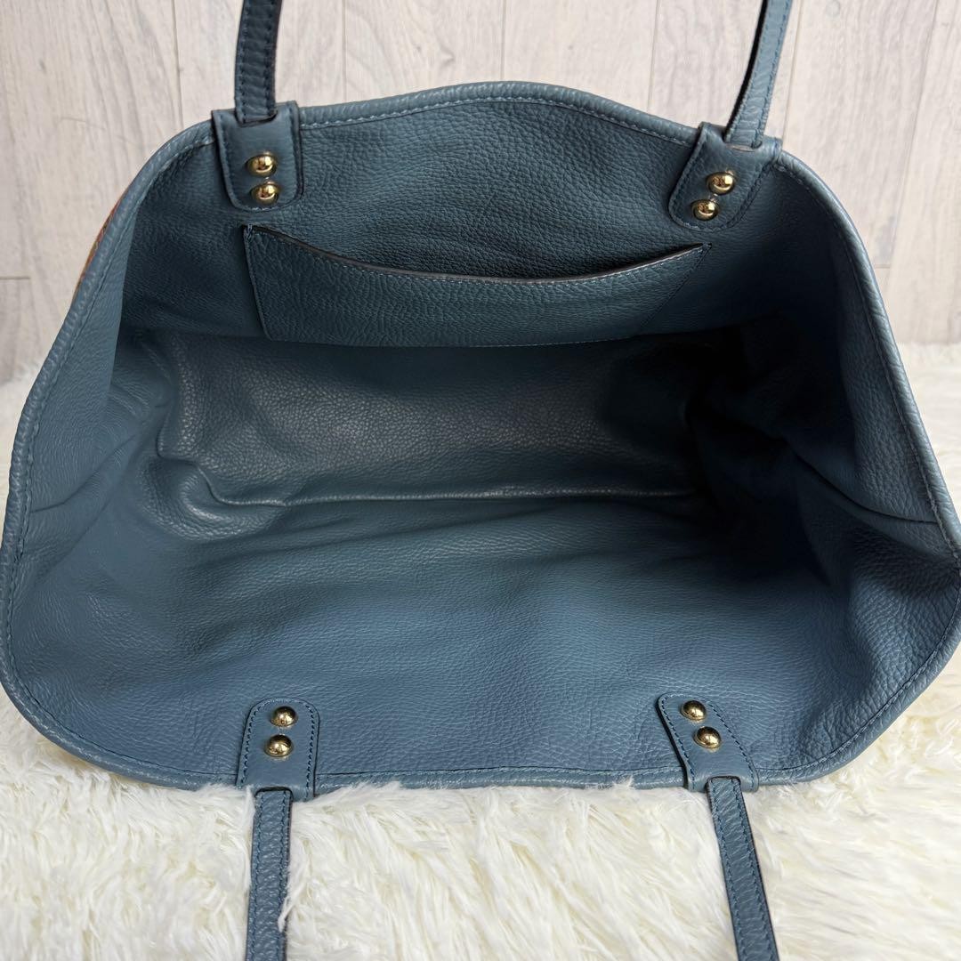 ETRO Patchwork Design Reversible Tote Bag 13.3 in… - image 7