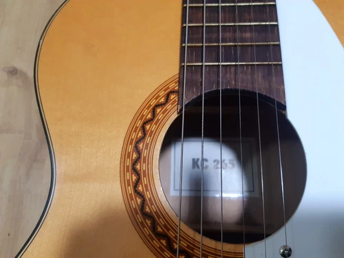 " Kay Vintage Custom Rubber Bridge Electro Acoustic Guitar" - Picture 9 of 24