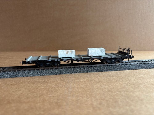 Roco H0 47758 - Rungenwagen SS 15 der DRG mit Marmorblöcken, NEU! | Zustand: Neu
