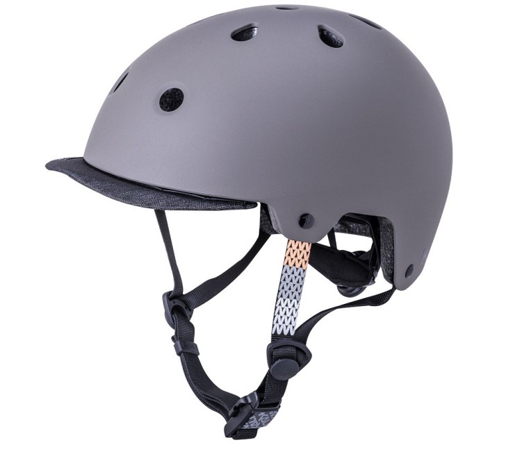 Casque Saha Cozy MT Stone Mat en matériaux éco-conçus premium