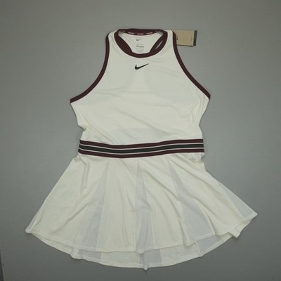 Nike Tennis Dress Court Slam Womens 2XL FZ6742-110 Roland Garros Paris 2025 $130