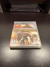 2012 Sony PlayStation PS3 Transformers Fall of Cybertron Video Game CIB Works