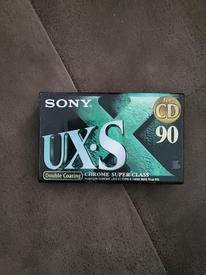 SONY  UX-S 90 OVP Cassette MC Double Coating Neu