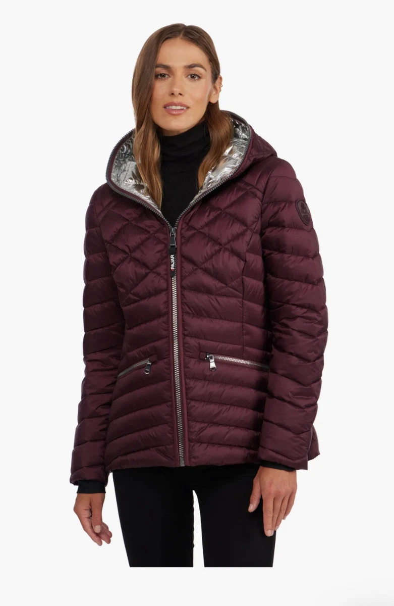 Veste Femme PAJAR Makani - Taille M, Noire, Chaude Et Empilable, Longueur Mi-longue