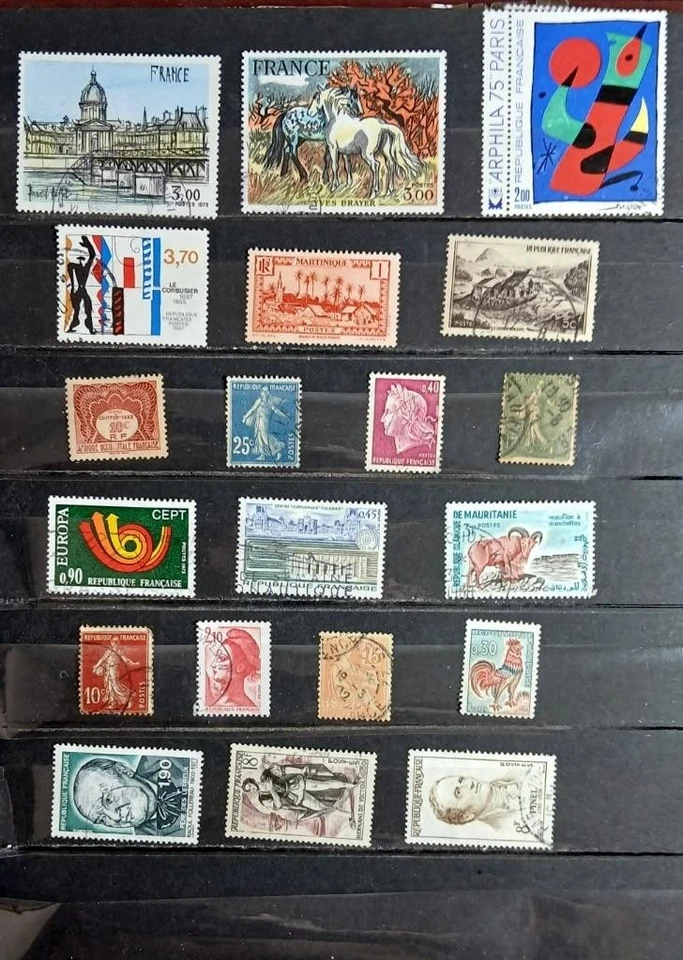 Great Stamp Collection From France Most Colonies & The United States - Free Post - Image 3 of 4