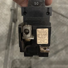 50 Amp Pushmatic ITE Bulldog GOULD Siemens Double or 2 Pole Breaker P250