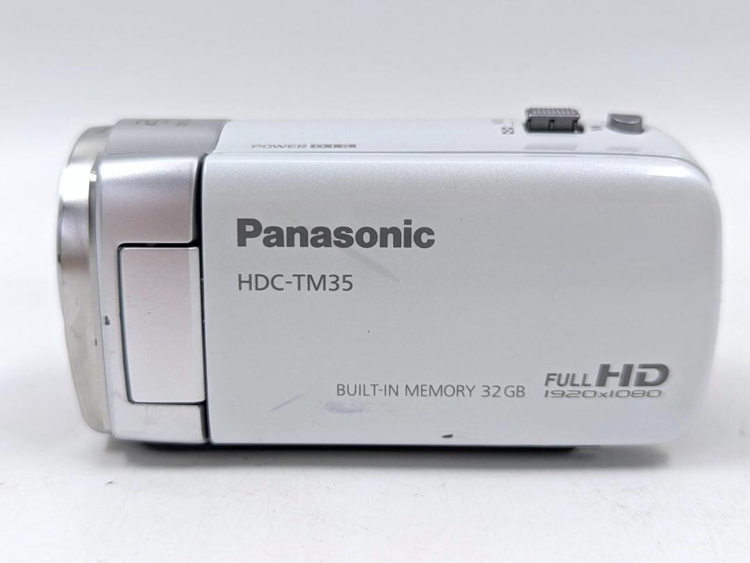 Panasonic　HDC-TM35 Panasonic HDC-TM35 Digital HD Camcorder White Compact Used