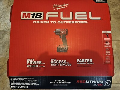 Milwaukee M18 1/2 Mid-Torque Impact Wrench Kit