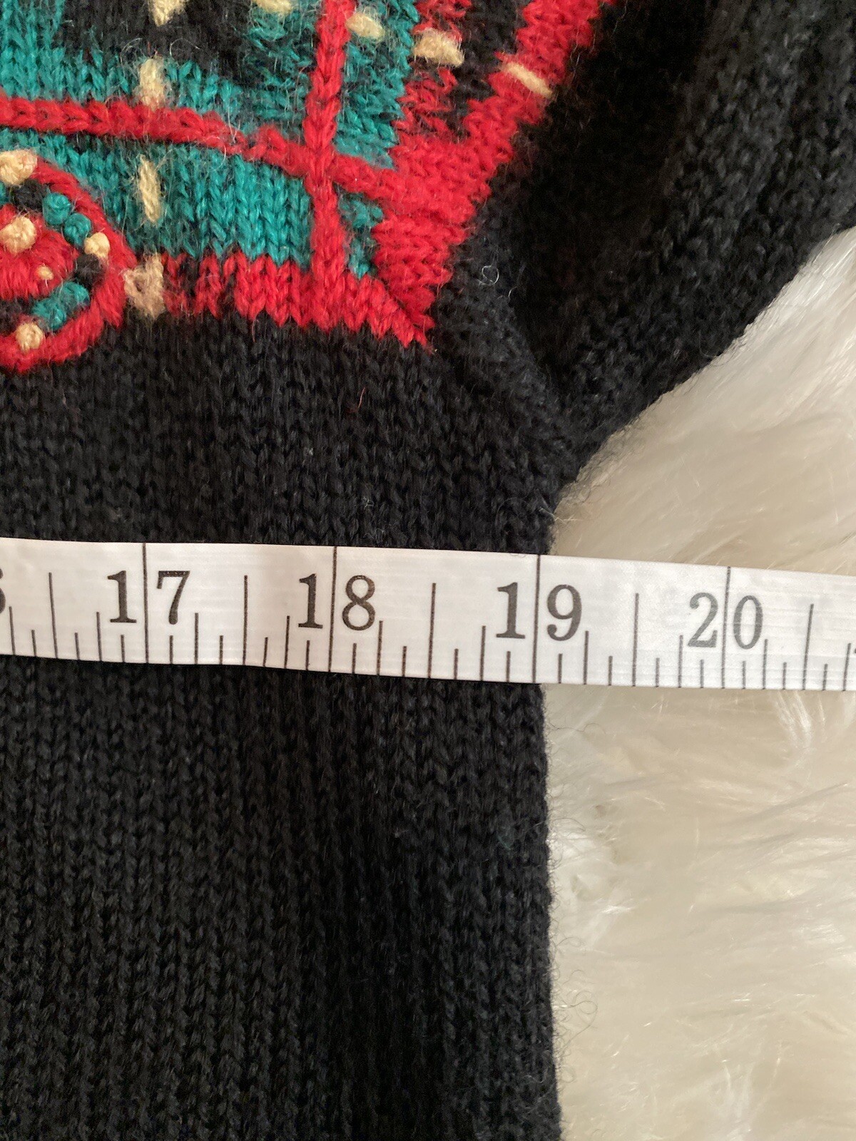 Pendleton Petite Medium Mp Christmas Sweater Card… - image 9