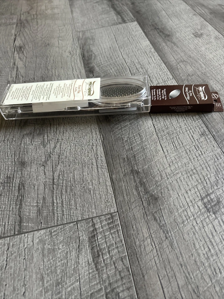 Marbled Brown Color Microplane XL-Pro Foot File & Replacement Filing Cartridge - Image 3 of 4