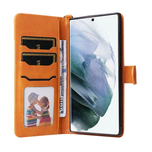 For Samsung Galaxy S22/S21/S20 Note20/10+ Ultra Luxury Leather Wallet Phone Case - Picture 14 of 76