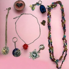 Teen Girl  s Fun Costume Jewelry Lot of 8 Pieces Gift for Her Stocking Stuffer